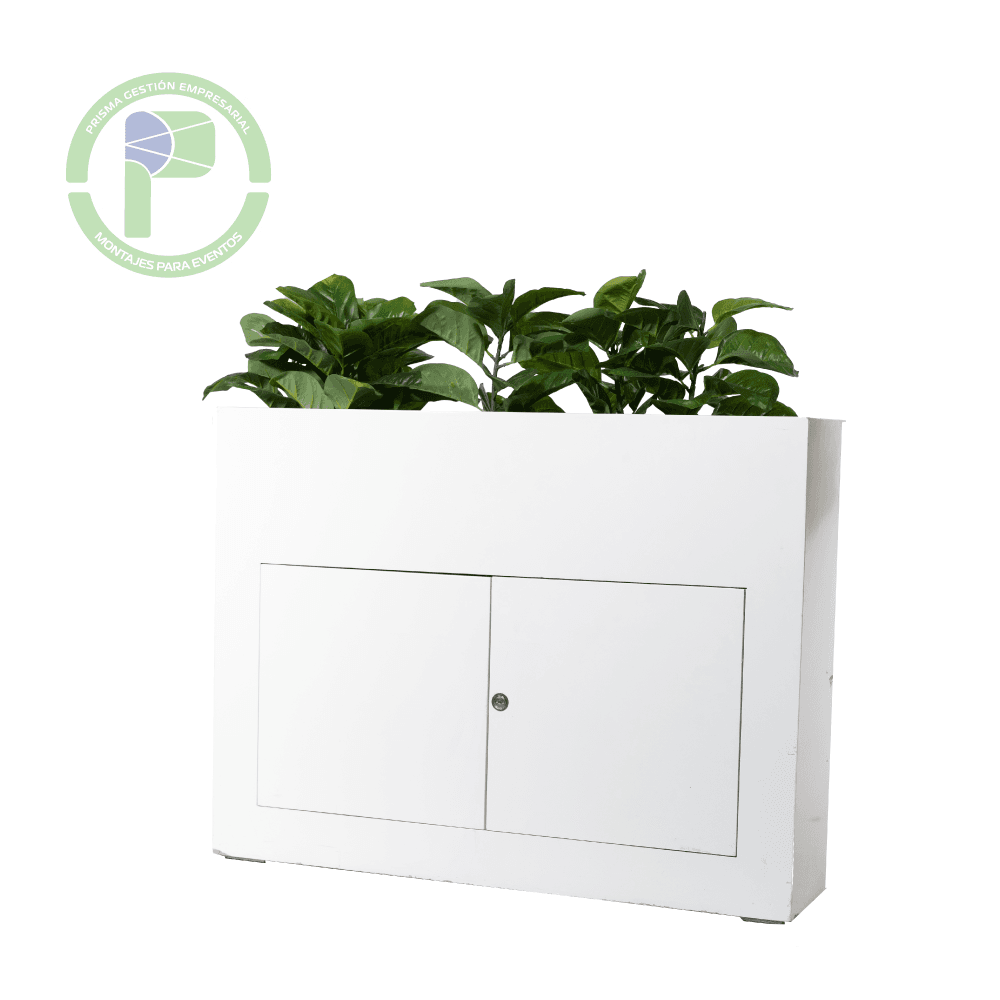 Jardinera con cajón