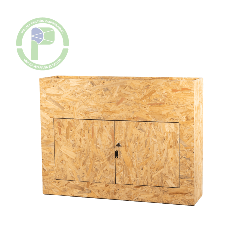 Jardinera OSB con cajón
