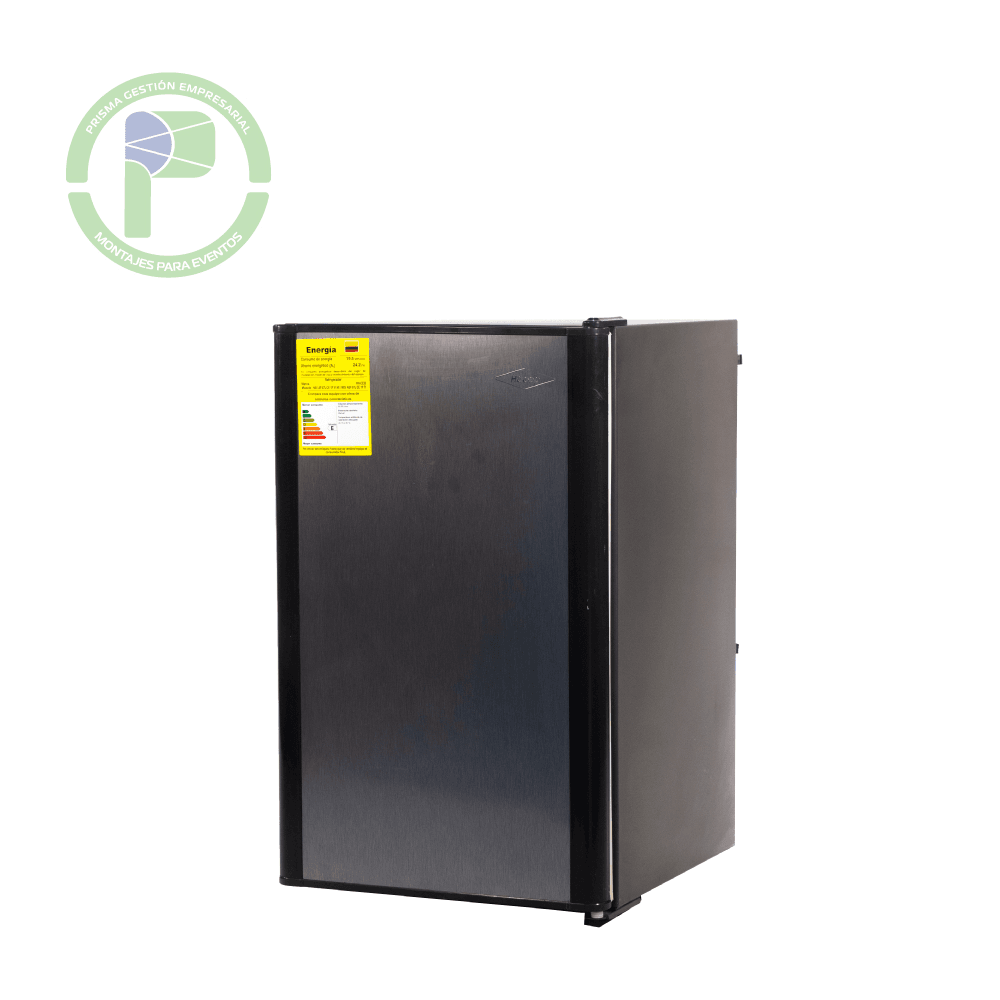 Nevera minibar gris 90 litros