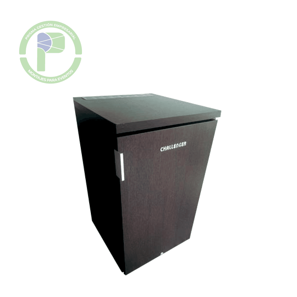 Nevera minibar madera