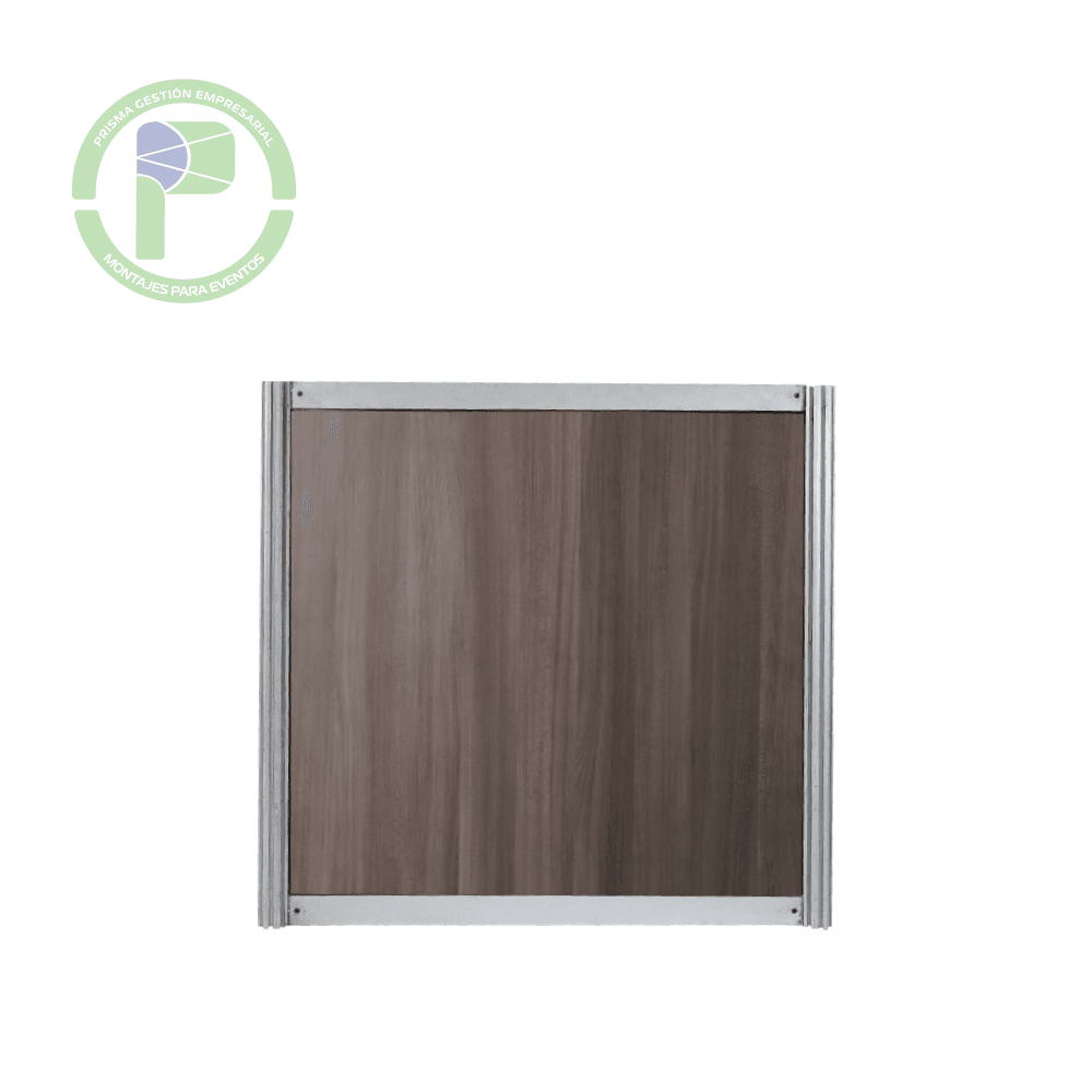 Panel melamínico 100x100 chocolate