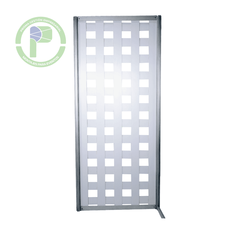 Panel rejilla 100X240 blanco