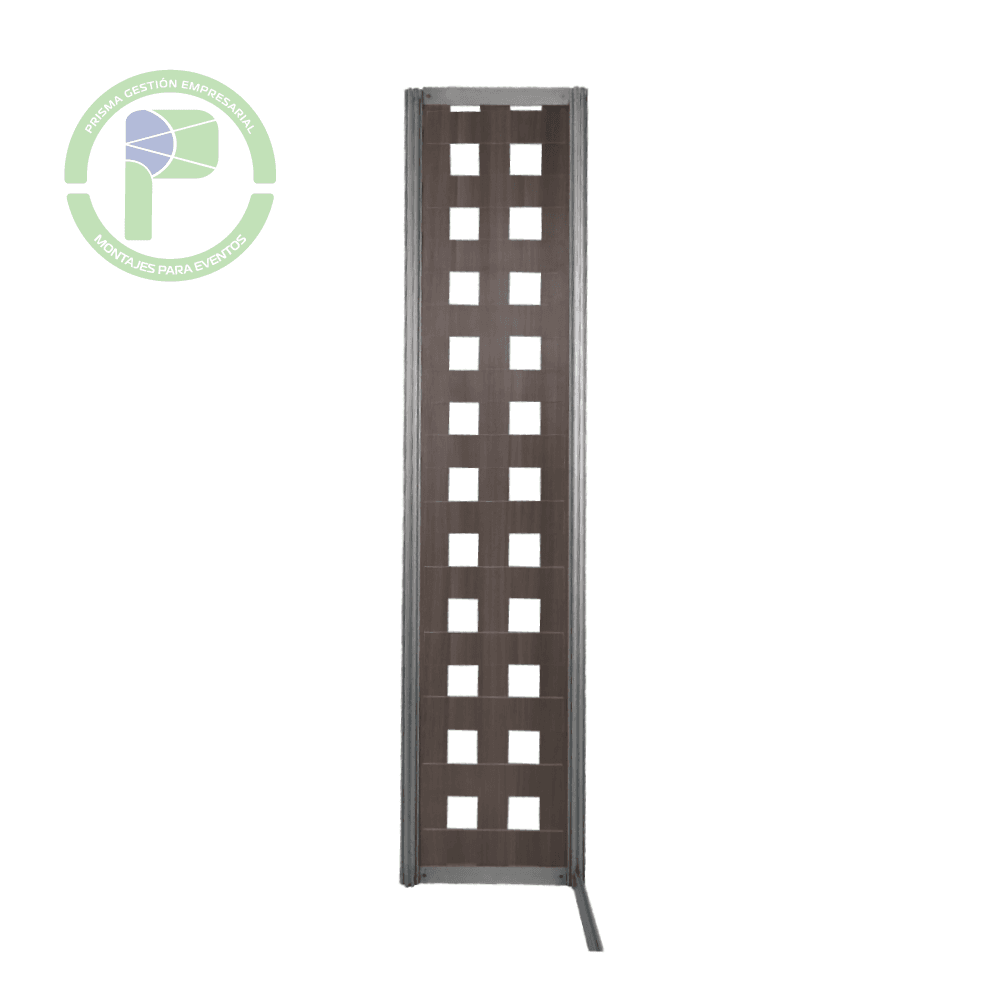 Panel rejilla 50X240 chocolate