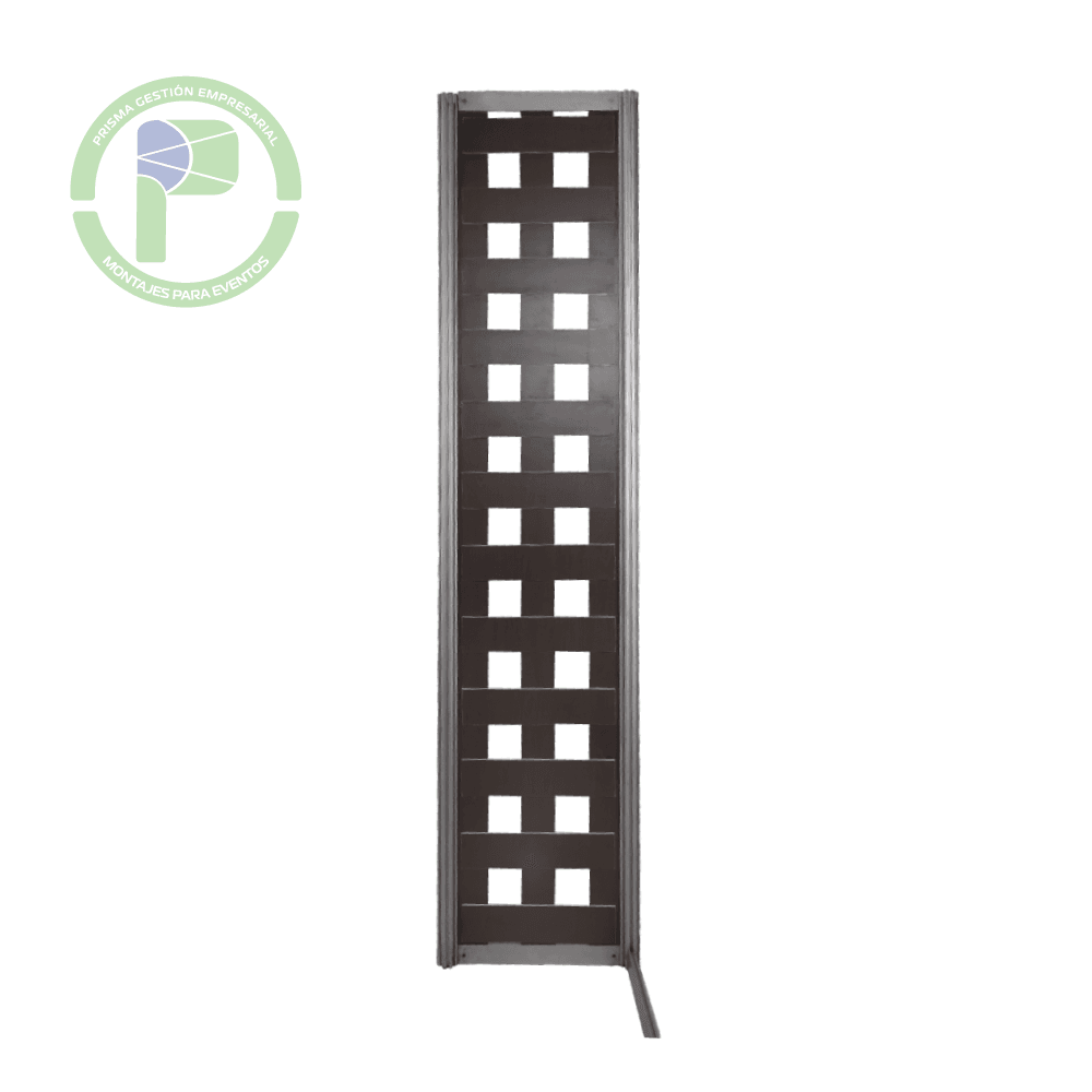 Panel rejilla 50X240 wengue
