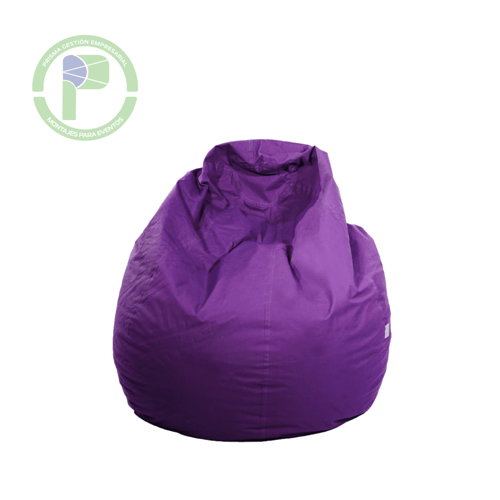 Puff Pera morado