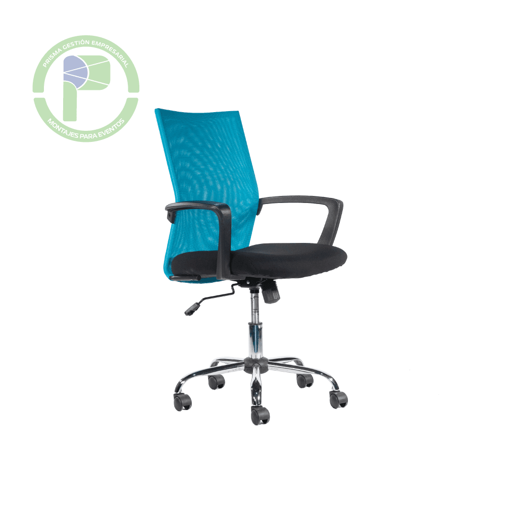 Silla oficina azul