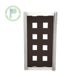 Panel rejilla 50x100 wengue
