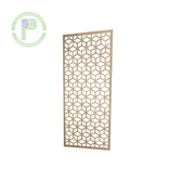Panel troquelado